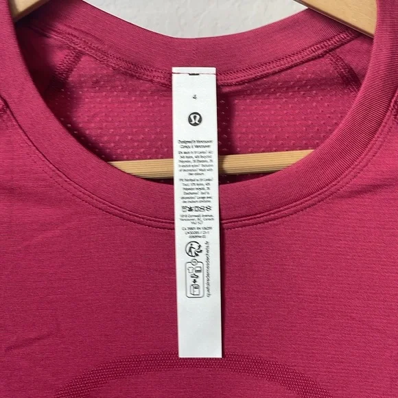 NEW Lululemon Swiftly Tech Long-Sleeve Shirt 2.0 *Waist Length - Picture 4 of 8